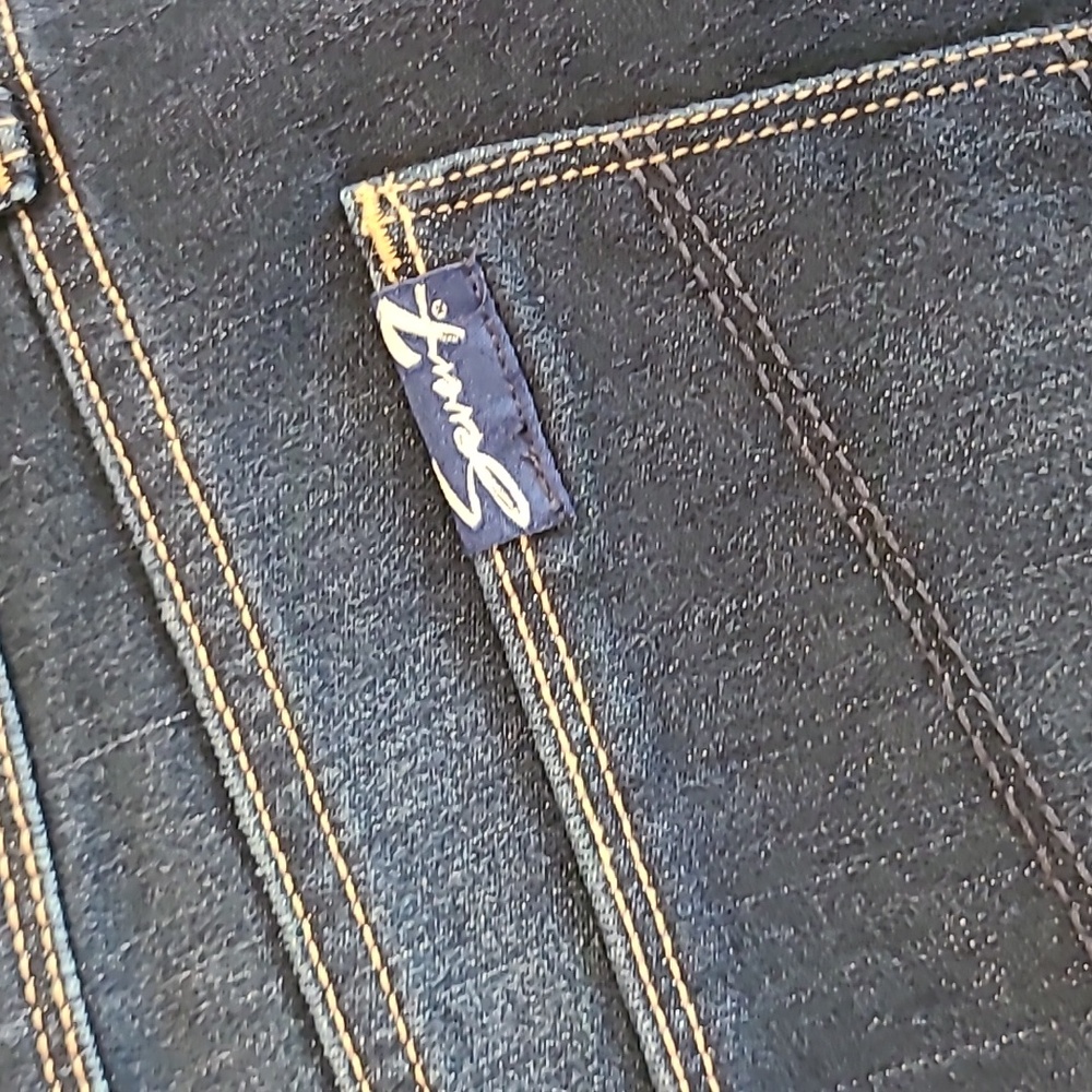 Seven7  Dark Wash Jeans size 16 Limited Edition Slimaker - Picture 6 of 11